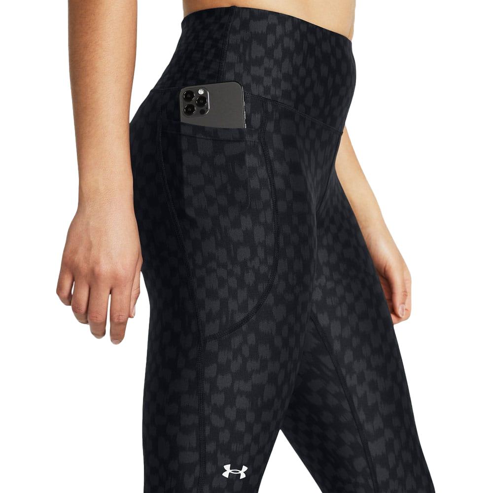 Under Armour Leggings stampati a compressione HeatGear da donna alla caviglia