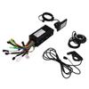 Electric Bike Conversion Controller Kit Power Assist Sensor 3 Modes 9 Tube Sine Wave Power Assist Kit with GD01 Panel
