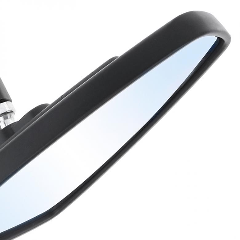 2pcs 15.2CM Blue Lens MZS Motorcycle Bar End Mirrors Rear 2pcs 15.2CM Blue Lens MZS Motorcycle Bar End Mirrors Rear