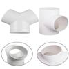Thickening Drain Hose Connector sealed Round Pipe Adapter Tee Joint Y Round Pipe Fitting  Sewer
