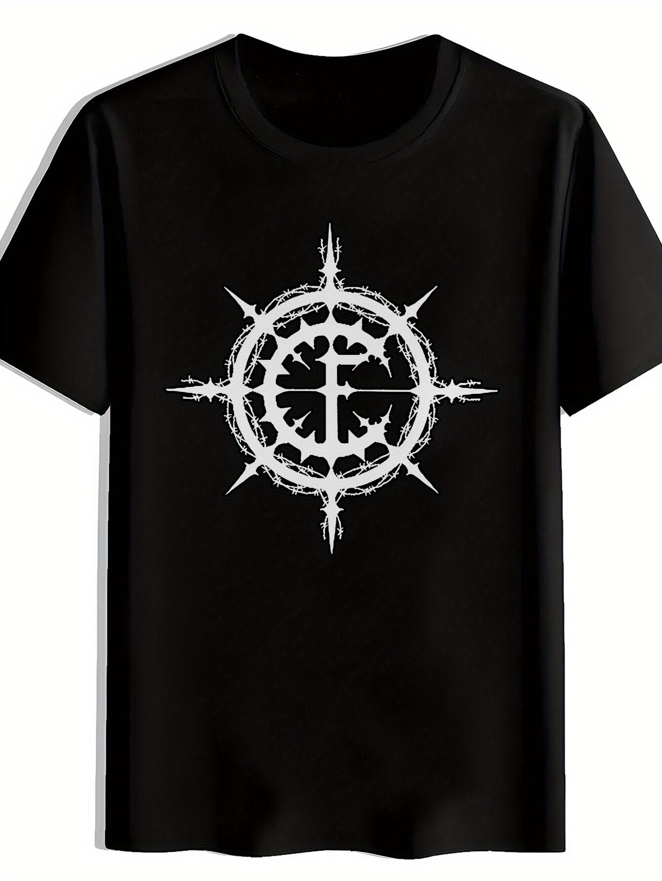 T-shirt Summer Casual Round Neck Graphic XXXL
