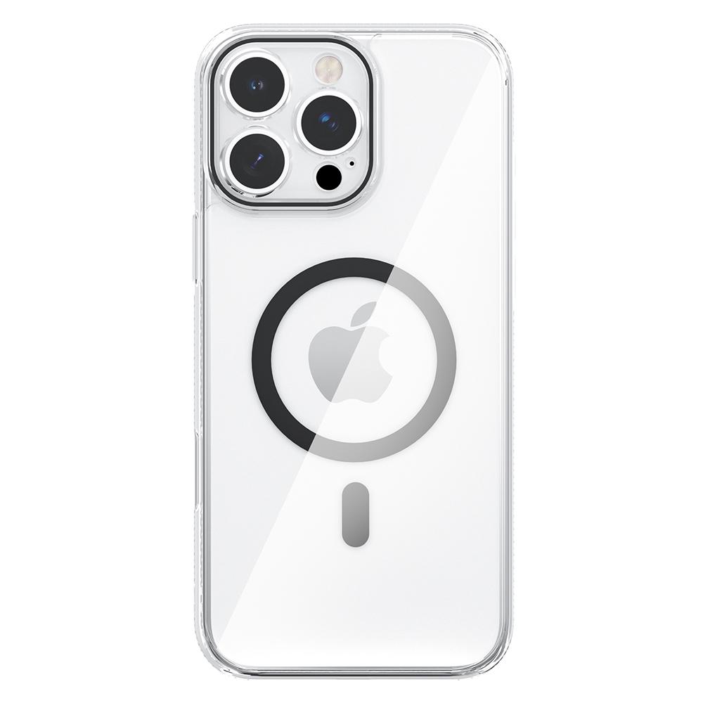 For iPhone 15 Pro Case Crystal Clear TPU+PC Protective Cover Compatible with MagSafe