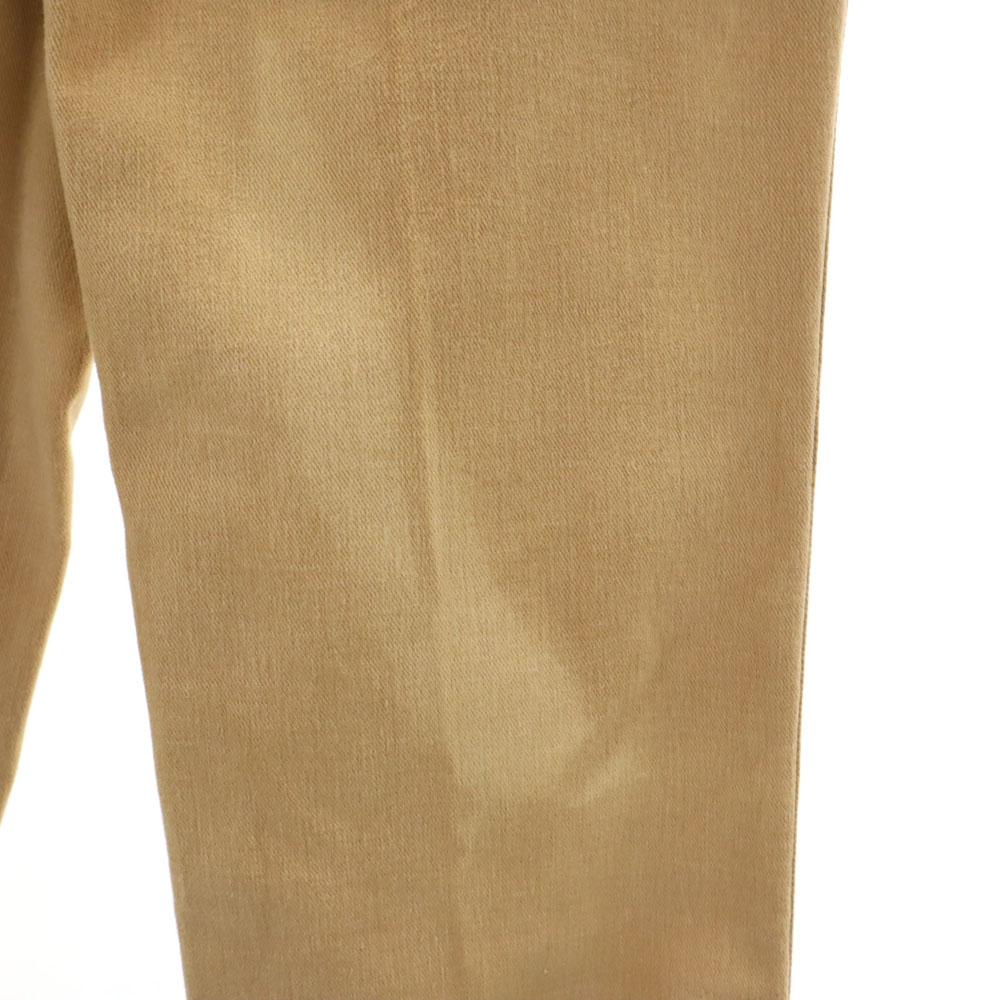 YVES SAINT LAURENT 80s Vintage YKK one-claw made in England Cotton pants Men's Used