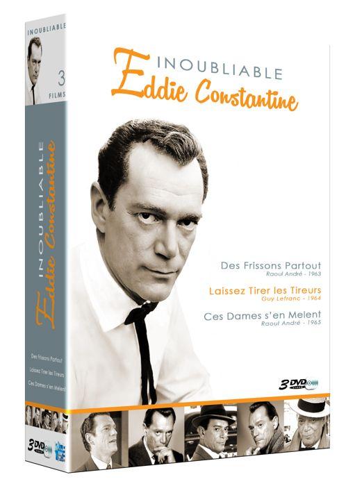 Coffret DVD - LCJ - Eddie Constantine - 3 Films - Humour - Action