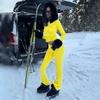 2025 Fall/Winter European Furry Hoodie & Rhinestone Sweatpants Set