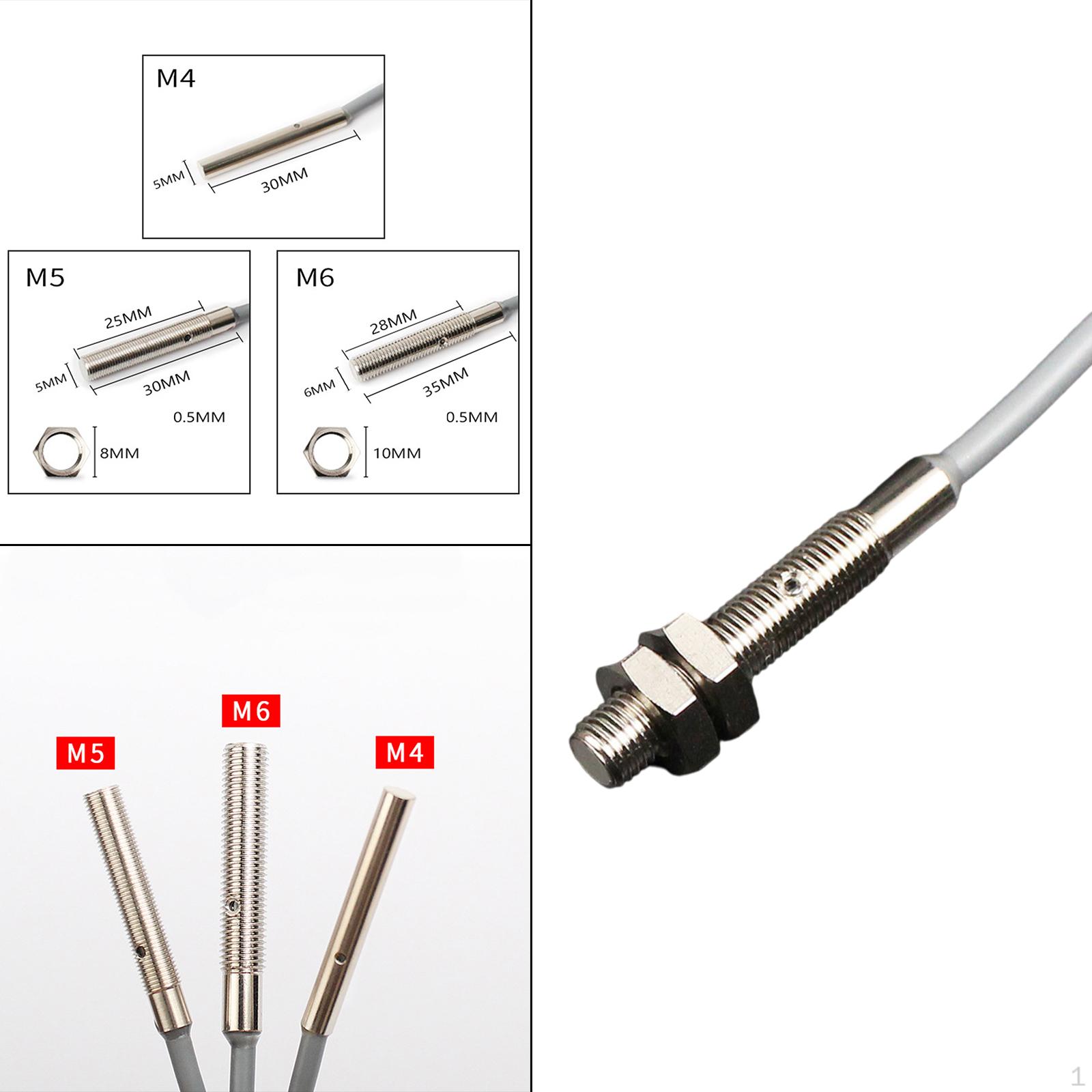 

(Normally Open,24V DC Detective Approach ,Inductive Switch M6 PNP