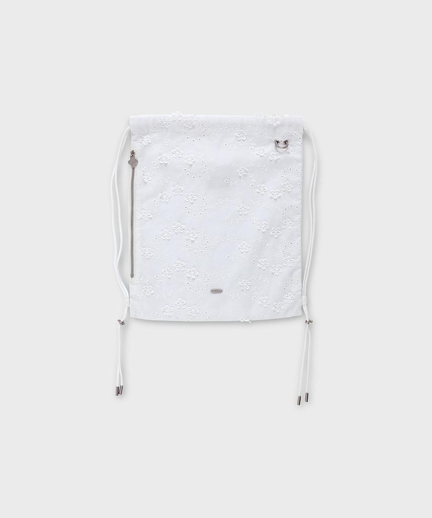 Otz Summer Floral String Gym Sack White Ozakga202W