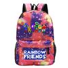 Game merchandise Cartoon print Junior high school student High school bag Outdoor leisure travel Backpack