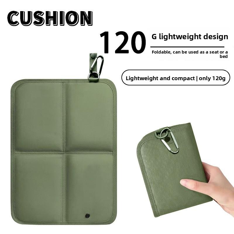 Meier Folding waterproof thickened Oxford cloth portable seat cushion, picnic mat, camping lawn waterproof cushion