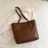 Shoulder women's bag fashionable and casual large-capacity beautiful bag new simple trend tote bag
