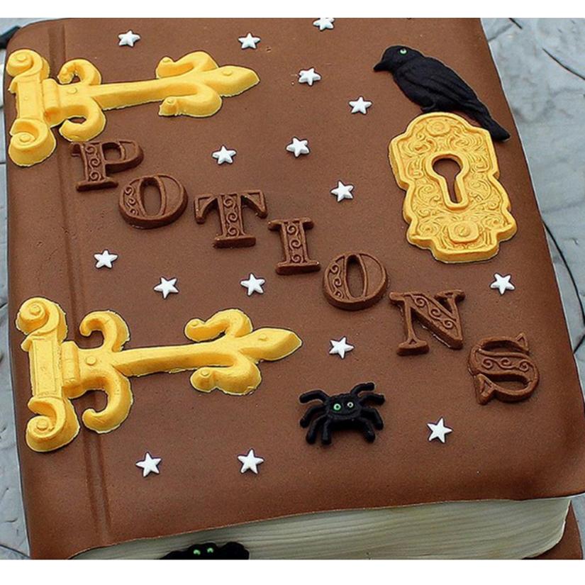 Boknycklar Skruvar Lås Spännen Silikonform Sugarcraft Muffin Bakform Fondant Tårtdekorationsverktyg