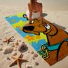 Scoo-dog Adventure Beach Towel, Super Soft Microfiber, Gift for Her/Him, Birthday, for Pool, Beach, Travel, Home Decor Fan gifts