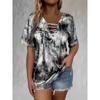 BITCED Women's Fashion Casual Short Sleeve V Neck Blouses & Shirts