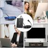 17-in-1 Plug Outlet Extender Power Strip With USB Port Switched Socket 11 Outlets 4 USB 2 Type-C Ports Multiple Security Protect