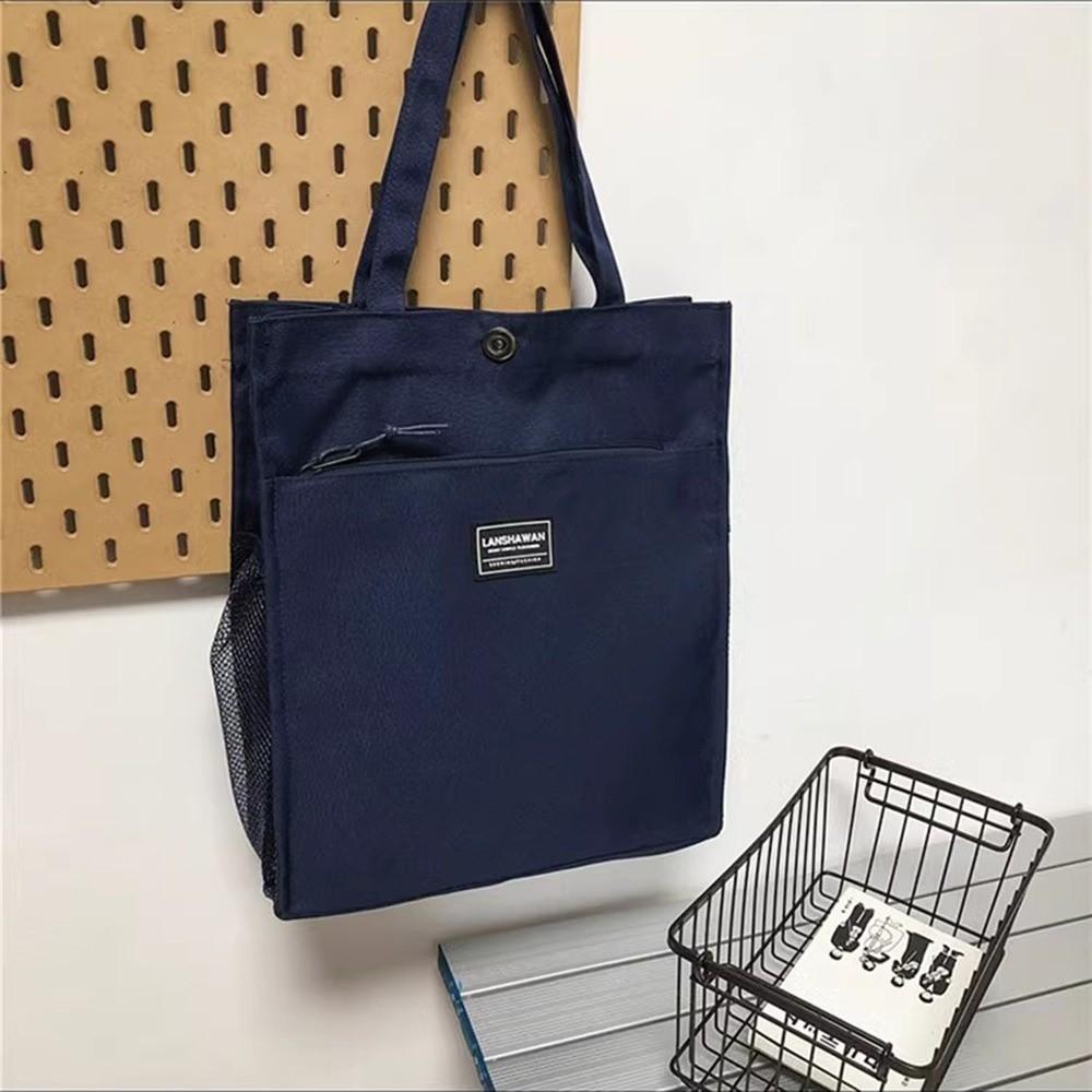 Large Capacity Male Commuting Tote Bag Oxford Cloth Portable File Bag Lightweight Handbag  Unisex