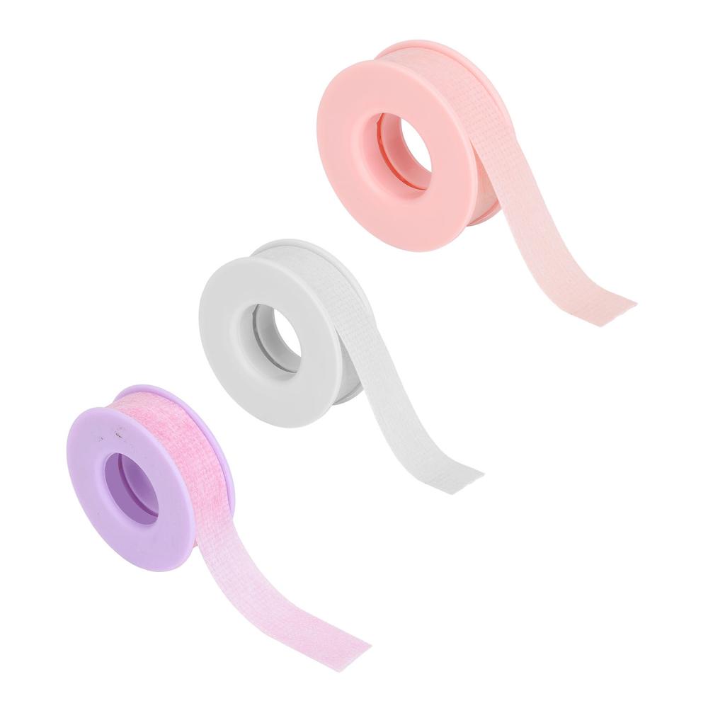 3 ks páska na řasy prodyšná snadno se trhá měkká tenká lepící páska pro prodlužování řas pro kosmetický salon Ho