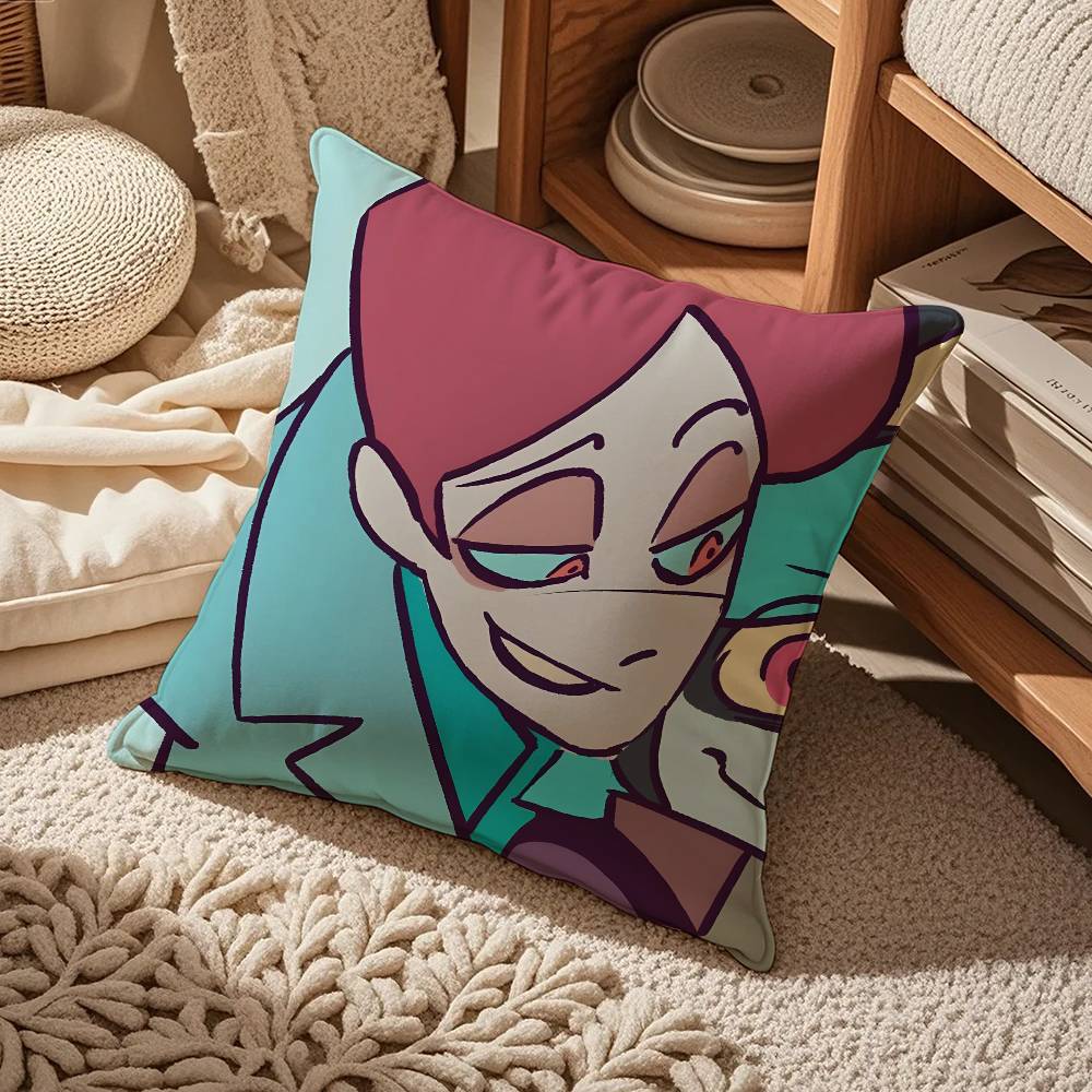 P-Psychocuties Mimi Anime Kissenbezug Komfort Sofa Bett Seidig elegant Unsichtbarer Reißverschluss Kundenspezifischer dekorativer Kissenbezug