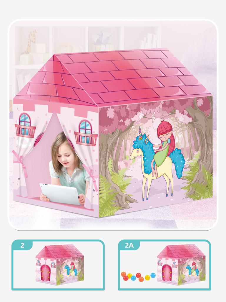 Boys And Girls Indoor Ocean Ball Pool Tent Game House Outdoor Cloth Tent Baby Toy