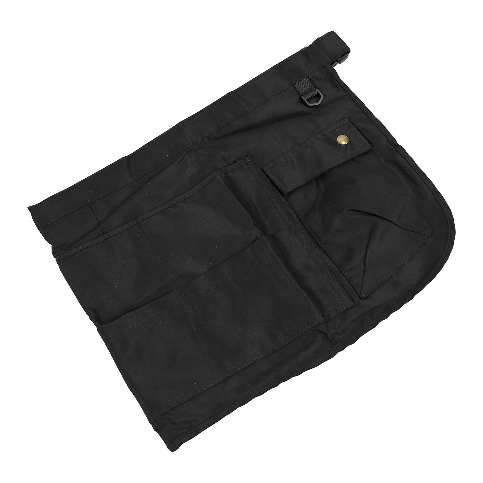 

Полуфартук с карманами для инструментов, регулируемый пояс, поясная сумка для садовых инструментов с множеством карманов, поясной фартук визажиста