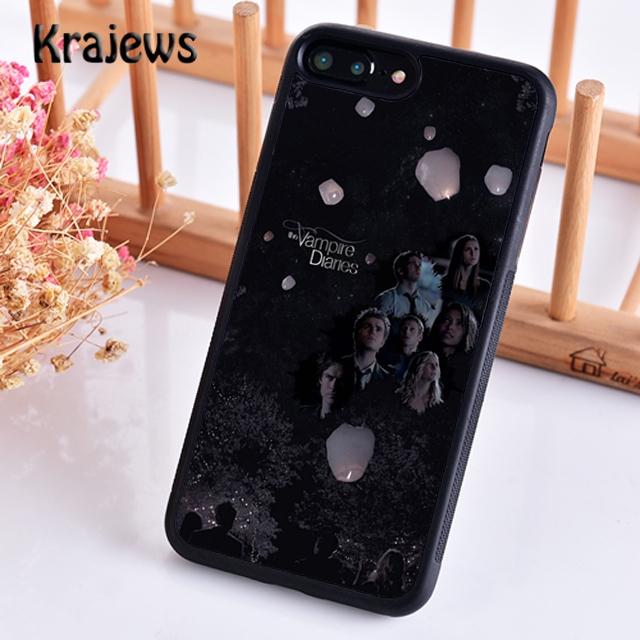 

Krajews Чехол для телефона с принтом Дневники вампира Для iPhone 17 Air 16 15 14 plus 11 12 13 pro max coque Fundas iPhone 13