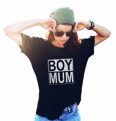 Damen T-Shirt Herren Damen T-Shirts Oberteil Eco JUNGE MUTTER Mutter Geburtstag Unisex Mam Mummy Geschenk Für Sie