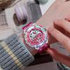 LED Watch Kids Quartz Lightweight Cool Simple Cute Watch Unisex Pink