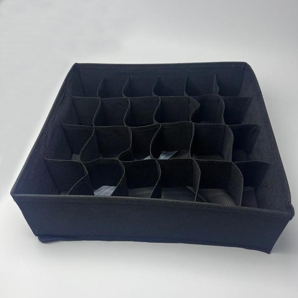 Foldable Underwear & Bra Organizer: 3-in-1 Drawer Box for Panties, Bras & Socks