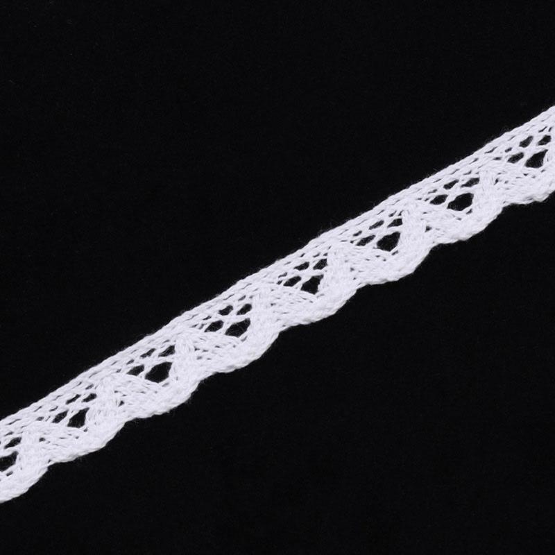 Practical Cotton Lace Trim for Crafts 1.5Inch Wide Soft Decorative Ribbon for Clothing and Home Decoration