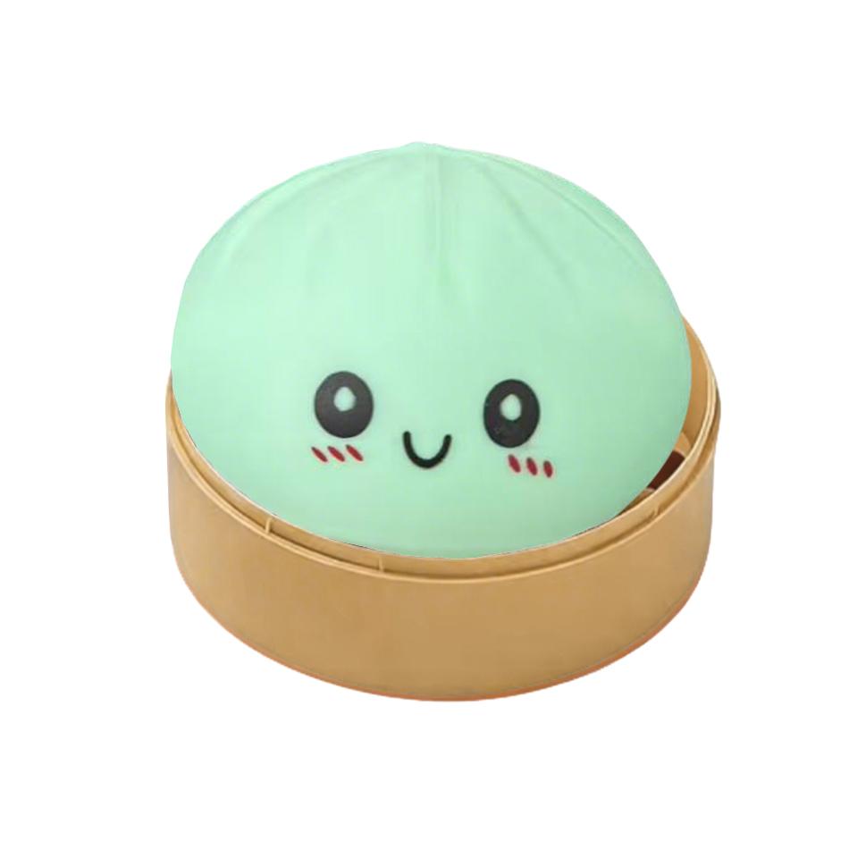 High Quality Simulation Flash Dumpling Pressure Ball Slow Rebound Soft Pinch Decompression Baozi Modeling Stress Relief Toy Gift