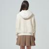Blu Dot Soft Boucle Zip Hoodie Vest Iv