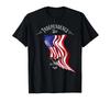 Independence Day July 4 1776 4th of July American Flag T-Shirt