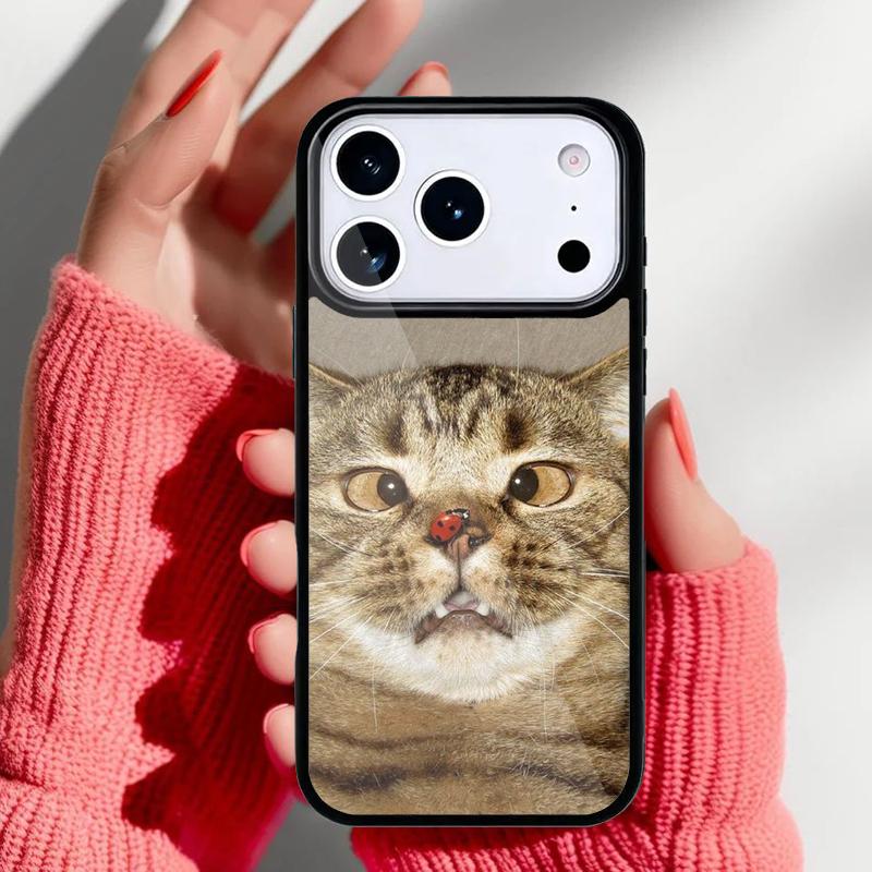 Lovely cat cute Phone Case for iPhone 17 16 15 14 13 Pro Max Back Cover for 12 11 Pro Coque
