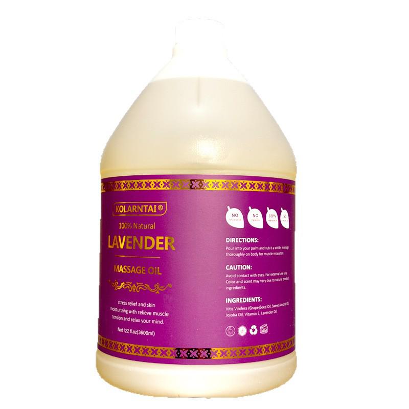 Thailand Imported Body Massage Essential Oils 3600ml - Lavender, Sweet Orange, Ocean, Jasmine, Rose, White Tea, Gua Sha Back Opening