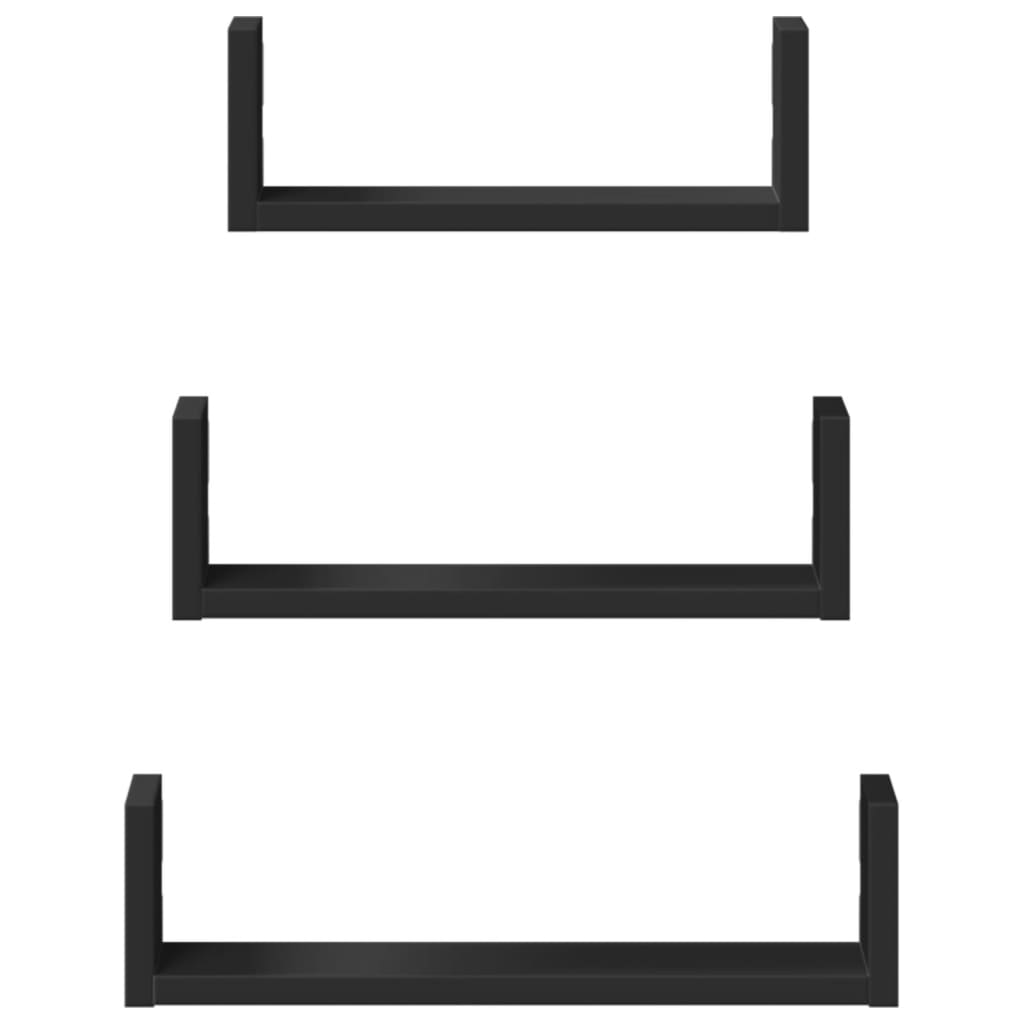 3 Wandregale für den Flur, dekorative Regale für das Wohnzimmer, Wandregale für das Badezimmer, vielseitige Ausstellungsregale, 40 x 10 x 10,5 cm