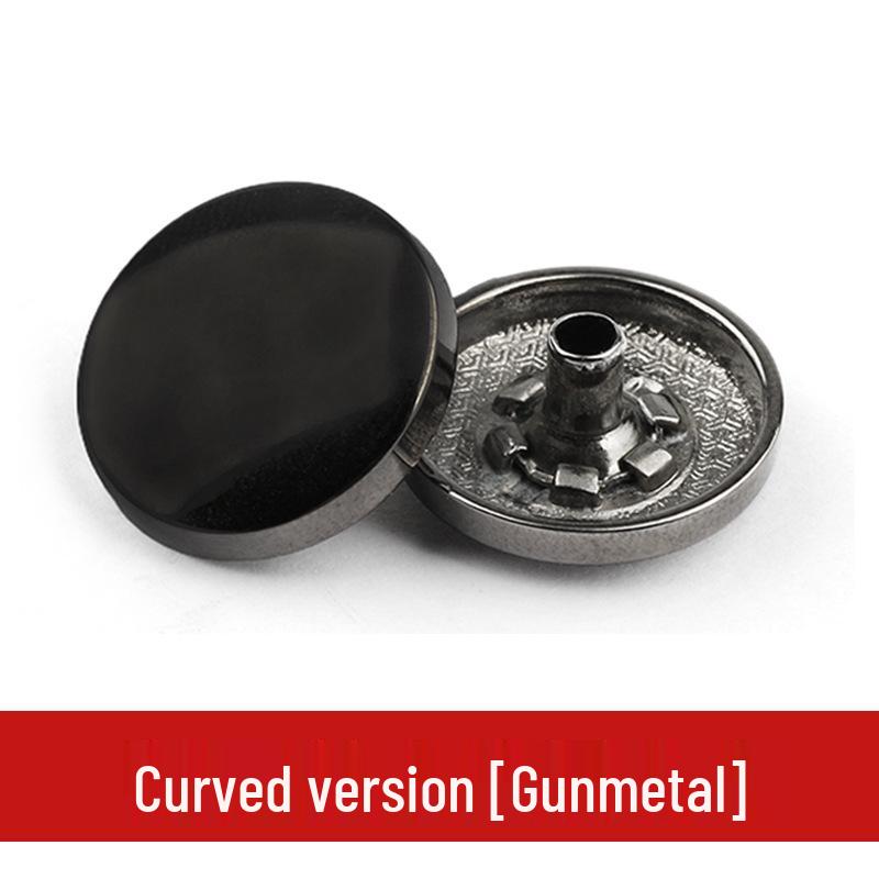 Metal Snap Buttons for Clothing: No-Sew Hidden Snap Accessories for Jackets, Studs, and Mother-Child Buttons.