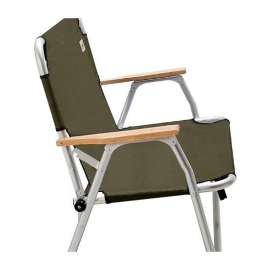 Coleman Bench Relax Folding Olive Approximately 3.8kg Outdoor Chair Camping Garden Living Weight Capacity 160kg