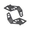 2Pcs Chassis Side Panels Black Strong Protection Lightweight Carbon Fiber for Losi 1:8 LMT 4WD Solid Axle RC Off Road Vehicles