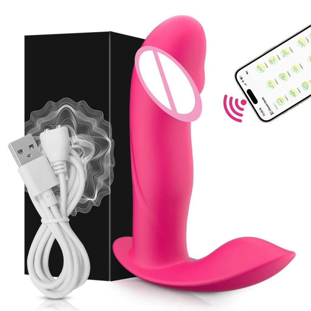 G-Spot Vibrator Wearable Dildo Wireless APP Clitoris Stimulator for Women Massager Vibrating Female Anal Plug Erotic Sex Toys