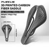 Plselis Road Bike Carbon Fiber Cushion Competitive Lightweight Cushion 3D Printing Integrated Hollow Design 145g