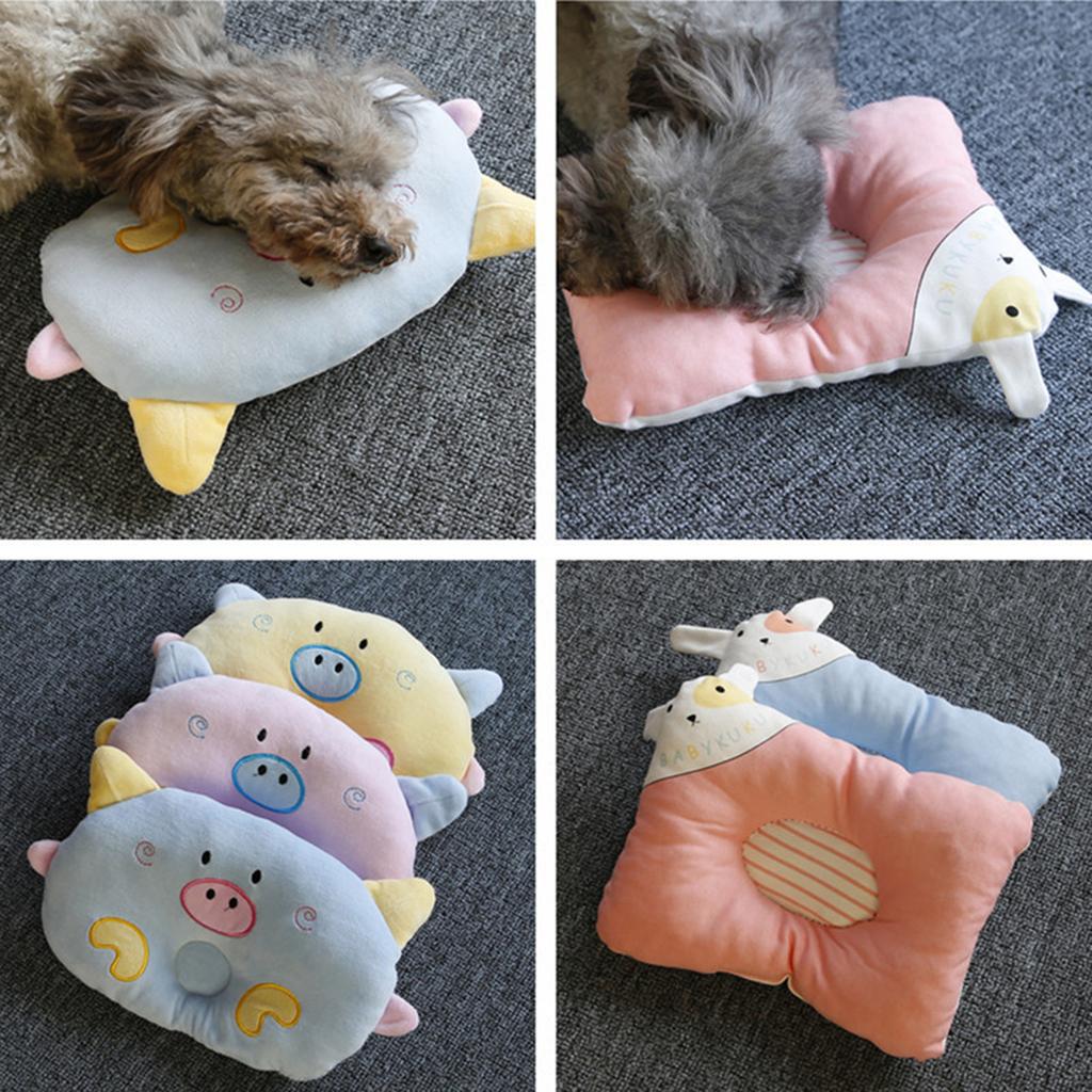 Ultra-Soft Fashion Pet Pillows Dog Calming Toy for Joint Relief Sleep Improve Pet Pillows for Medium Large Dogs Comfort