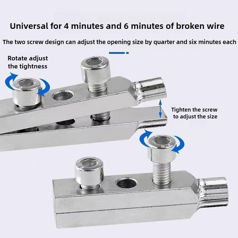 4/6 Point Faucet Angle Valve Broken Wire Extractor Tap Reverse Wire Water Pipe Broken Pipe Head Screw Extraction Removal Tools