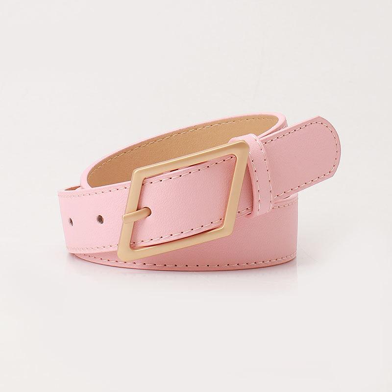Belt Women'S Personality Alloy Pin Buckle Women'S Belt Simple Premium Belt