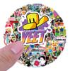 Roblox Stickers 100 Pcs Self Adhesive Water Resistant Vinyl Decals Designed For Laptop Luggage Notebook Children Activity Fans Creative Stickers