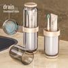 Miaomei Portable Travel Wash & Toothbrush Storage Cups