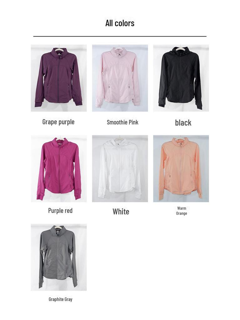 Lulu-x Goal Smasher Women's UV Protection Sports Jacket - Ice Silk, Long-Sleeve, Cool Touch