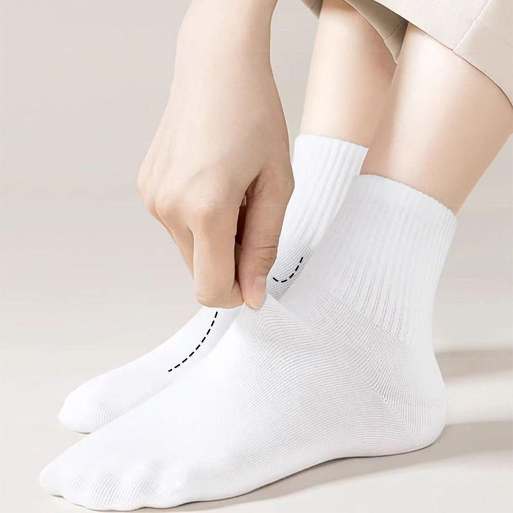 White Black Grey Disposable Socks 35-43 Travel Supplies Socks Portable Disposable Stocking  Unisex