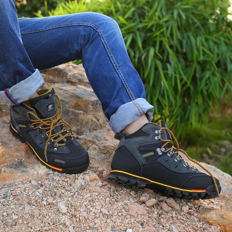 Hiking Shoes Men Outdoor Mountain Climbing Sneaker Mens Top Quality Fashion Casual Snow Boots Tenis Masculino Zapatillas Hombre