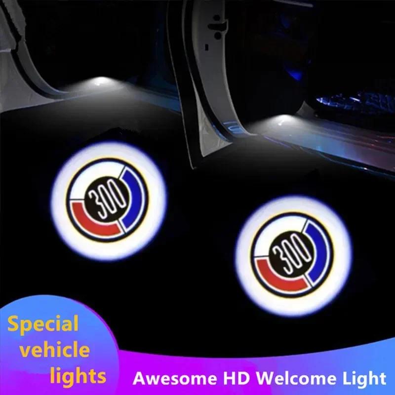 

LED Car Door Lights Logo Welcome Projector Courtesy Shadow Lamp For Chrysler 300 300C 300S 2005-2017 2018 2019 2020 2021-2024 2PCS