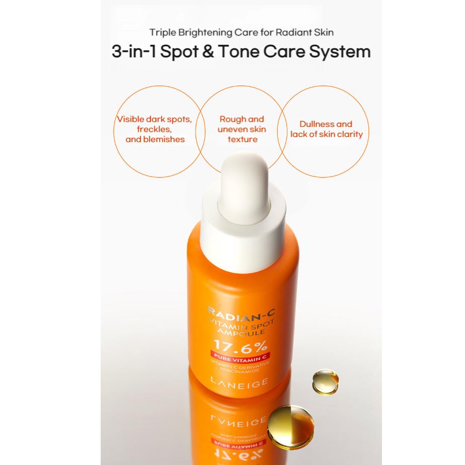 LANEIGE Radian-C Vitamin Spot Ampoule 10g