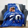 Chelsea Fc Football Player Personalized Text Blanket Cozy Customizable Blanket Warmthful Decor Versatile for Living Room Chair Sofa Nap
